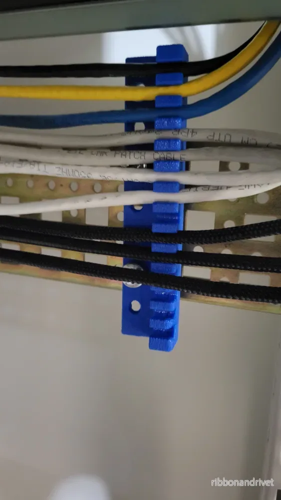 Kabelhantering för Ethernet RJ45 - Optimal organisation av nätverkskablar - Bild 3