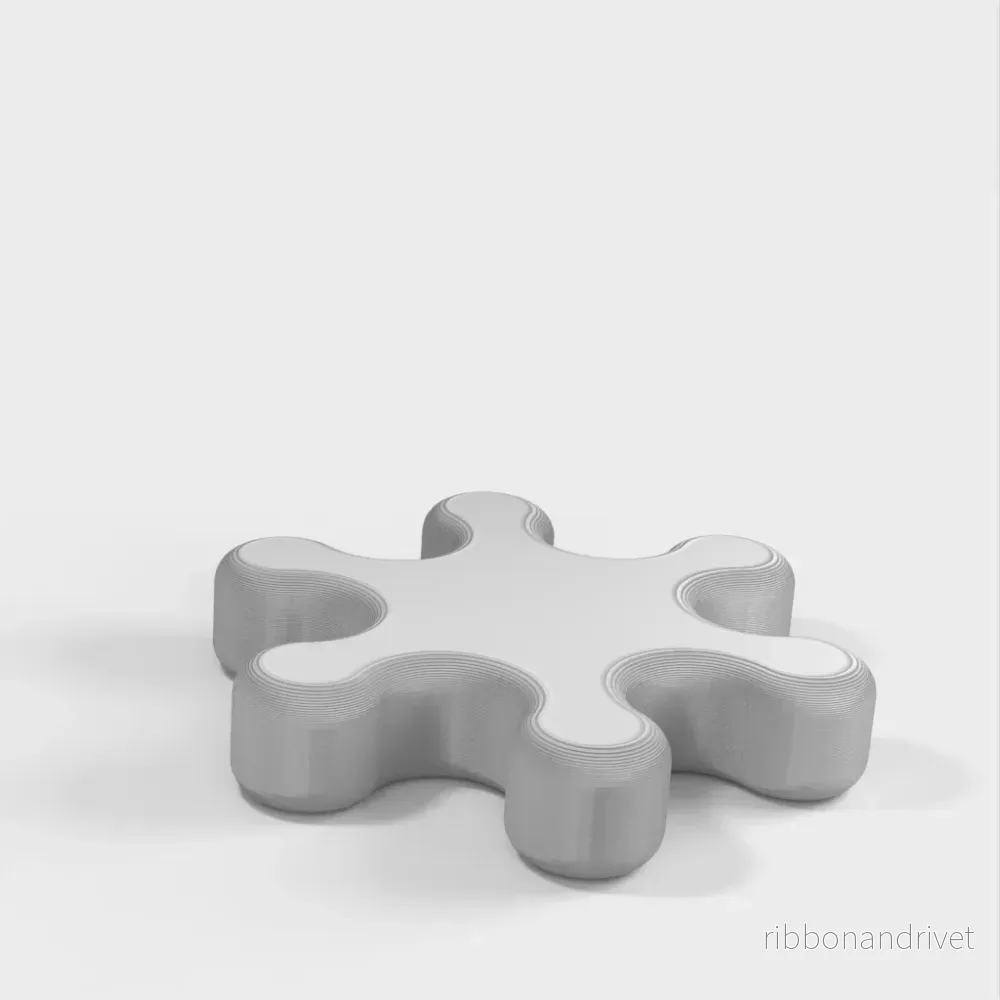 Lätt att använda Blommor Rotary Knob v1.1 med rundade kanter - Bild 2