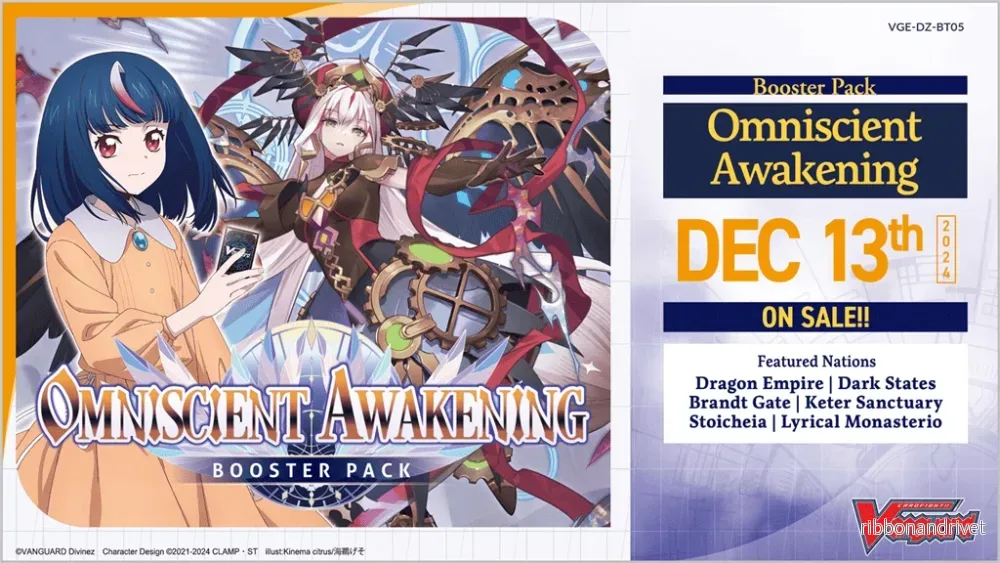 Cardfight!! Vanguard – Allvetande Uppvaknande Booster Display (16 Förpackningar) – EN Cardfight!! Vanguard – Allvetande Uppvaknande Booster Display (16 Förpackningar) – EN