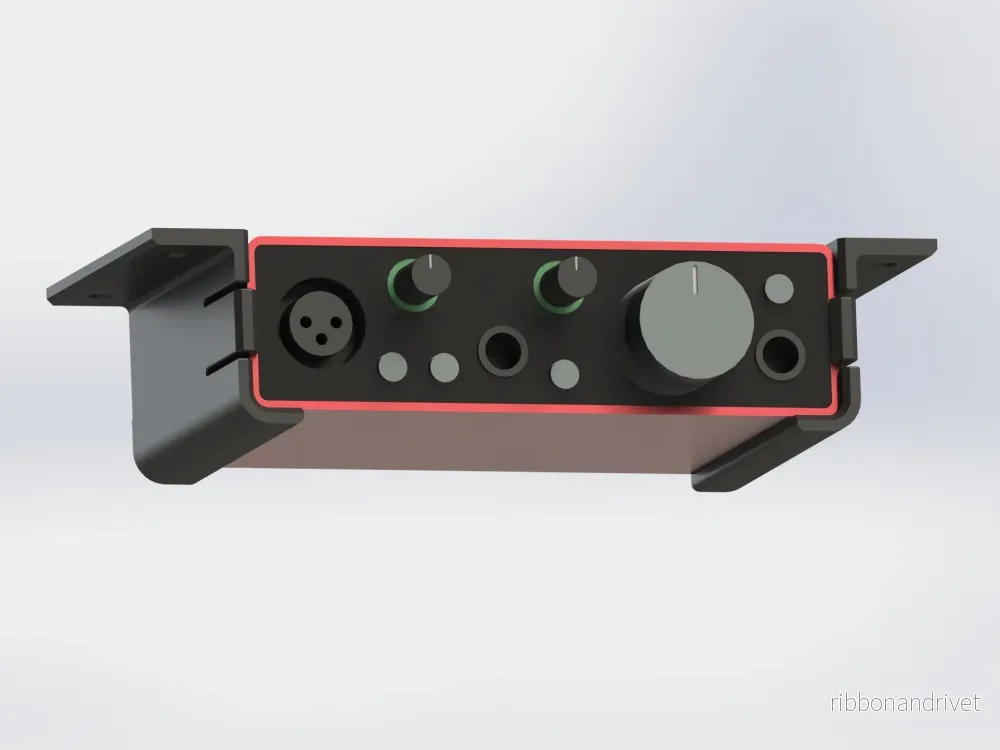 Focusrite Scarlett Solo skrivbordsfäste Focusrite Scarlett Solo skrivbordsfäste