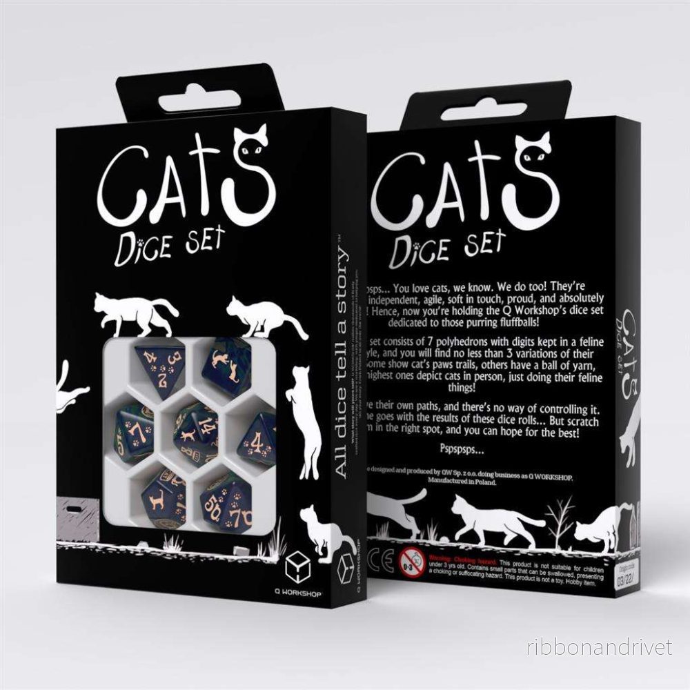 CATS Dice Set: Mittens
