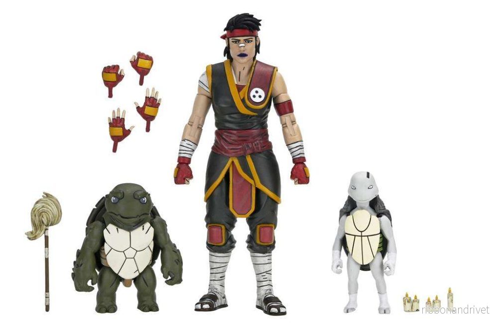 TMNT (The Last Ronin – The Lost Years) – Actionfigur i 7-tumsskala – Casey Marie med Baby Odyn & Uno