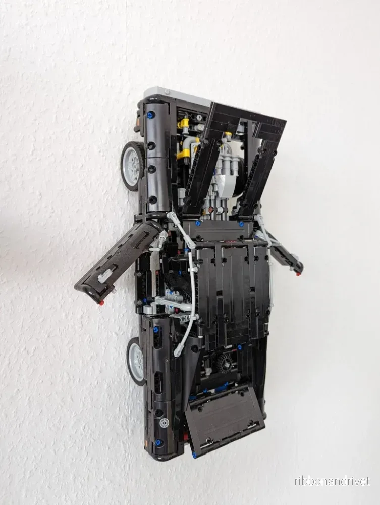 Väggfäste för LEGO Dodge Charger Display