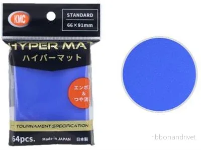 KMC Standard Sleeves – Hyper MAT Aqua (64 Sleeves) KMC Standard Sleeves – Hyper MAT Aqua (64 Sleeves)