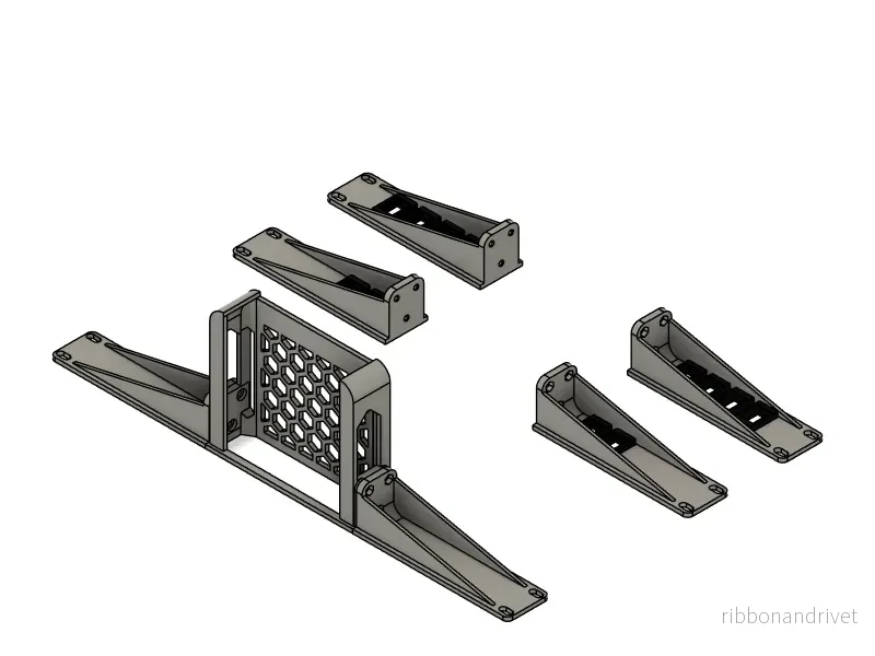 19-tums Rackmount för UniFi UXG-Max och UCG-Ultra