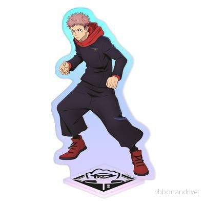 Jujutsu Kaisen Holografisk Akrylfigur - Itadori 12cm - Bild 2
