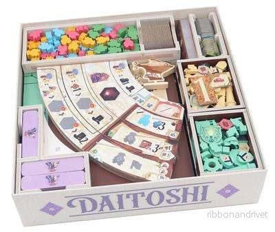 Daitoshi Insert - Effektiv Spelkomponent Förvaring