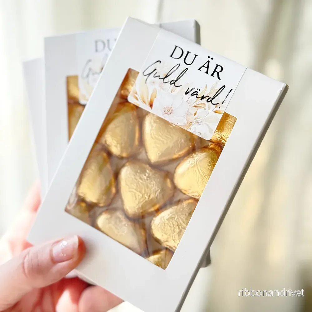Du är guld värd | Chokladask (90 g) - Bild 3