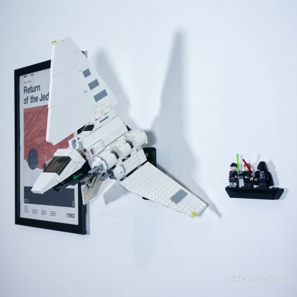 Väggfäste för Star Wars Imperial Shuttle 75302