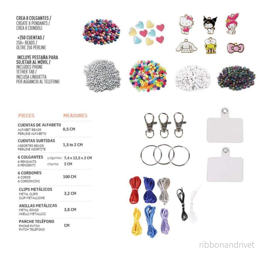 Hello Kitty & Friends – Charm DIY-set - Bild 2