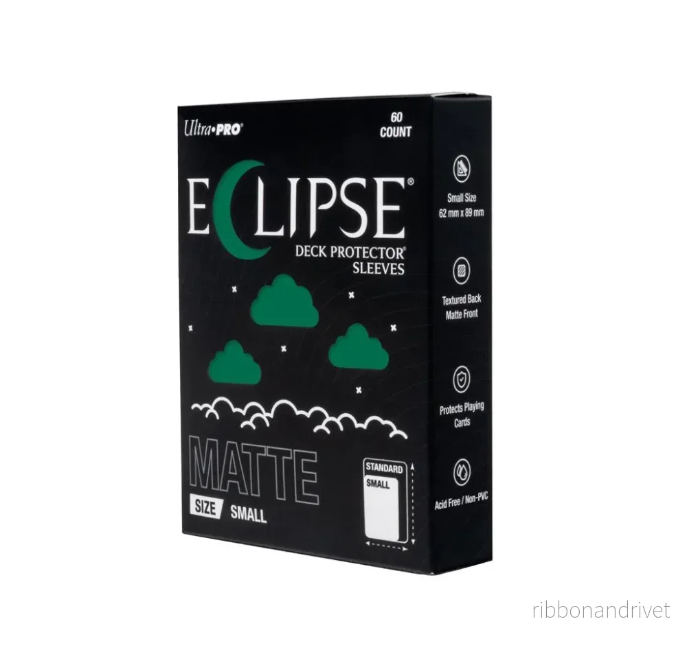 ECLIPSE® Matte Small DECK PROTECTOR® Sleeves: Forest Green – 60 st.