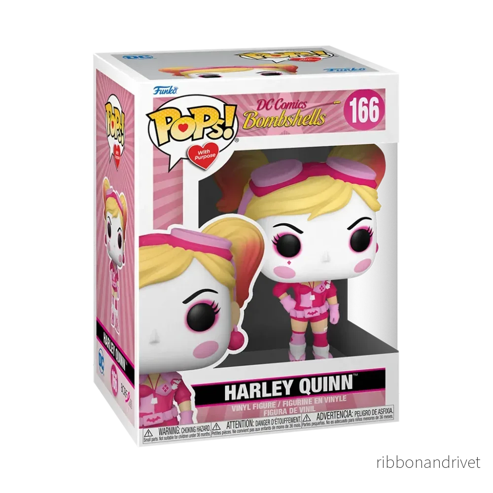 Funko POP Heroes: BC Awareness – Bombshell Harley Quinn Funko POP Heroes: BC Awareness – Bombshell Harley Quinn