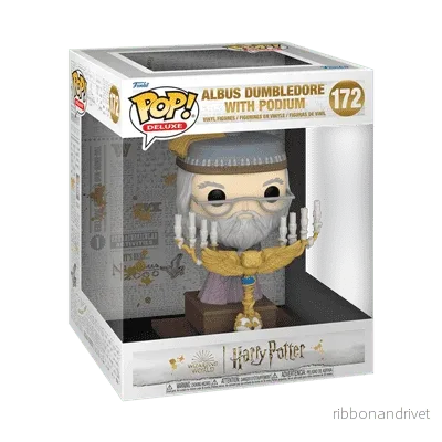 Funko POP Deluxe: HP POA – Dumbledore med Podium