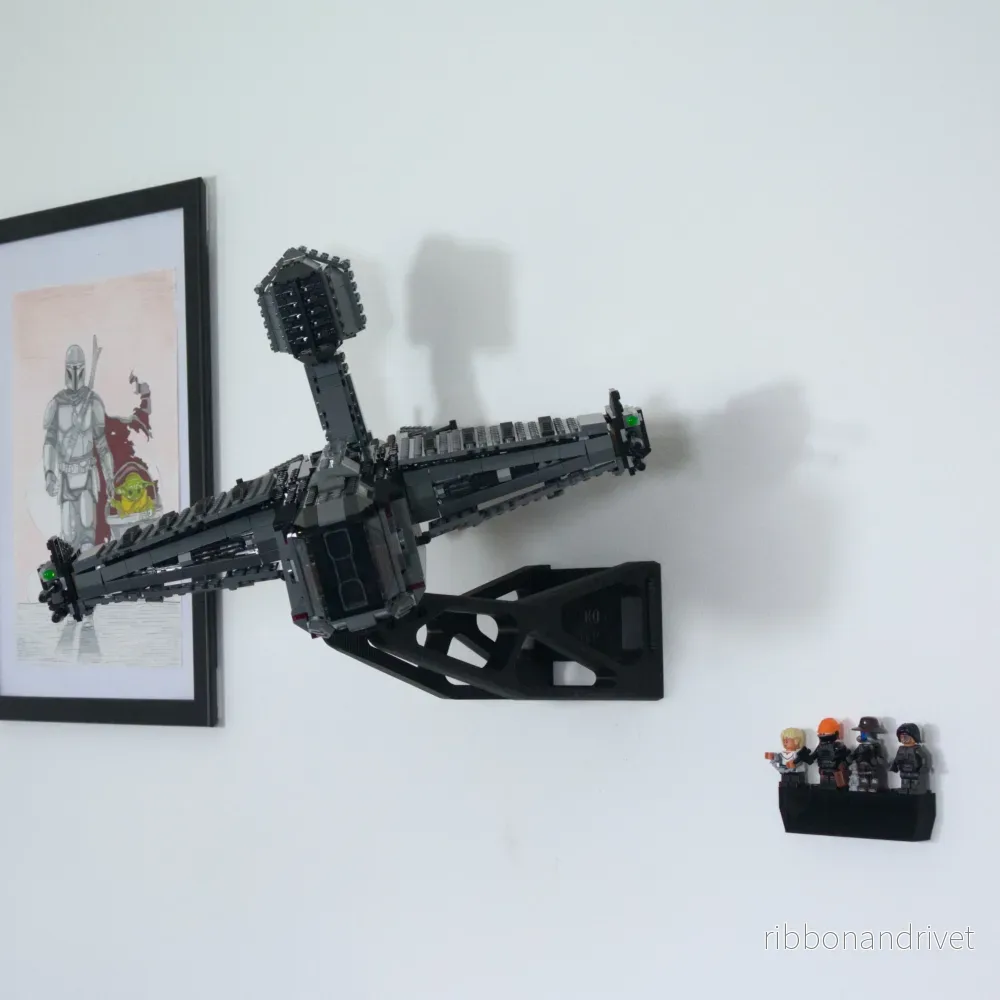 Väggfäste för LEGO Star Wars The Justifier 75323