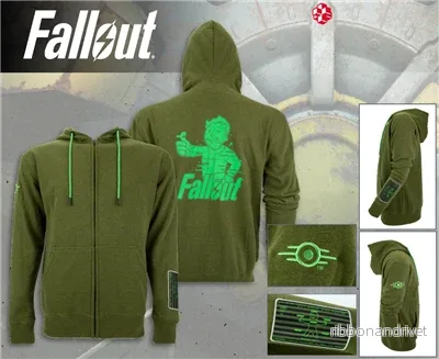 Analog Pip-Boy Zip-Up Hoodie Analog Pip-Boy Zip-Up Hoodie