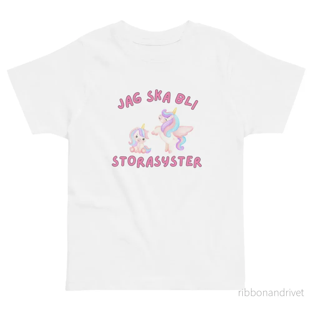 Storasyster T-shirt - Two Unicorns - Bild 2