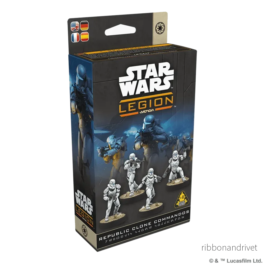 Star Wars: Legion – Republikens Klonkommandoenheter/DE/SP/FR