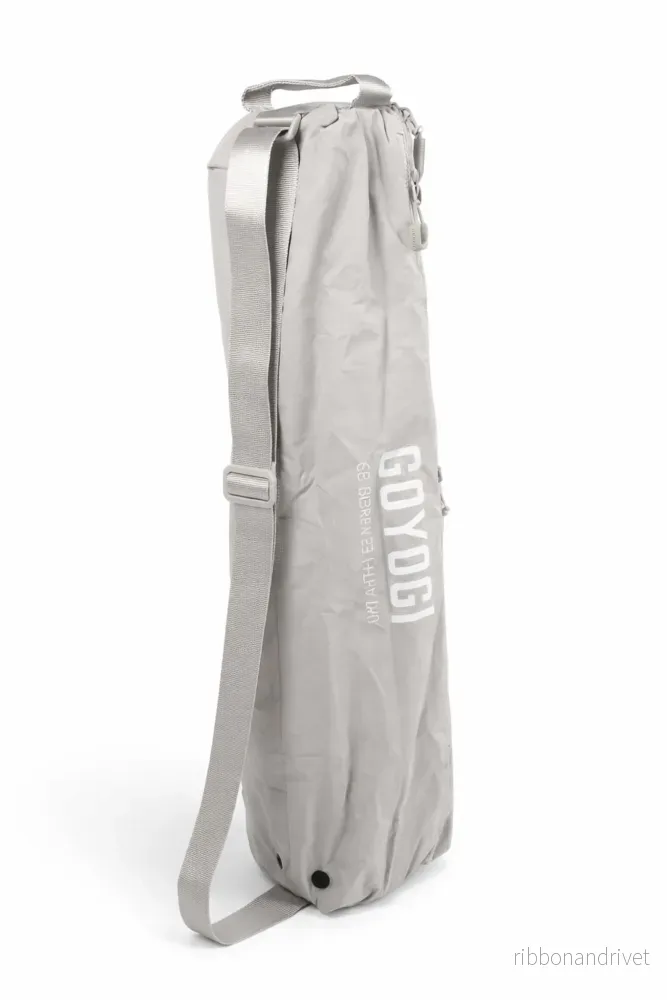 GO Yoga Mat Bag – Silver Grey GO Yoga Mat Bag – Silver Grey