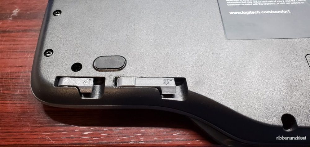 Ersättningsben och fötter för Logitech MK700/MK710 tangentbord - Bild 2