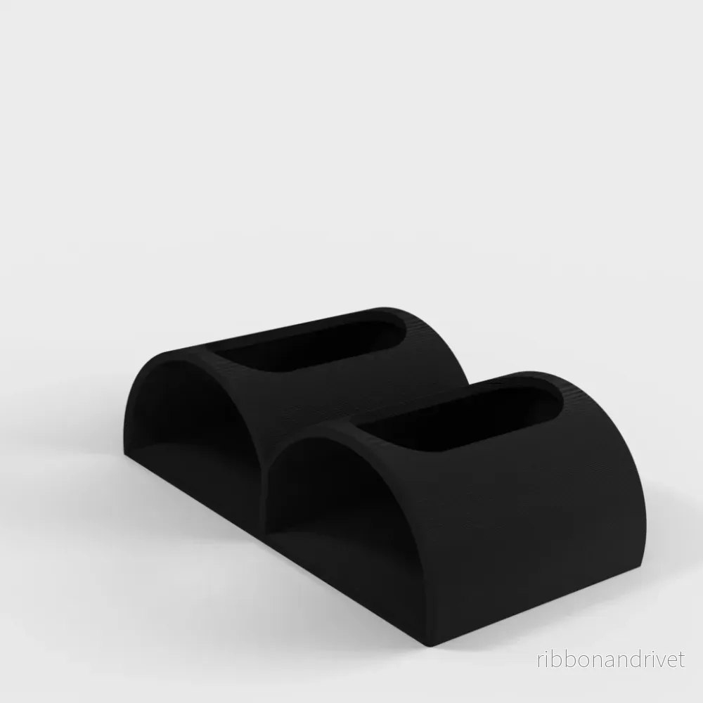 Väggmonterad fjärrkontrollhållare för Roku TV och Vizio Soundbar - Bild 2