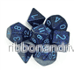Chessex Speckled Polyhedral 7-Die Set - Cobalt - Bild 2