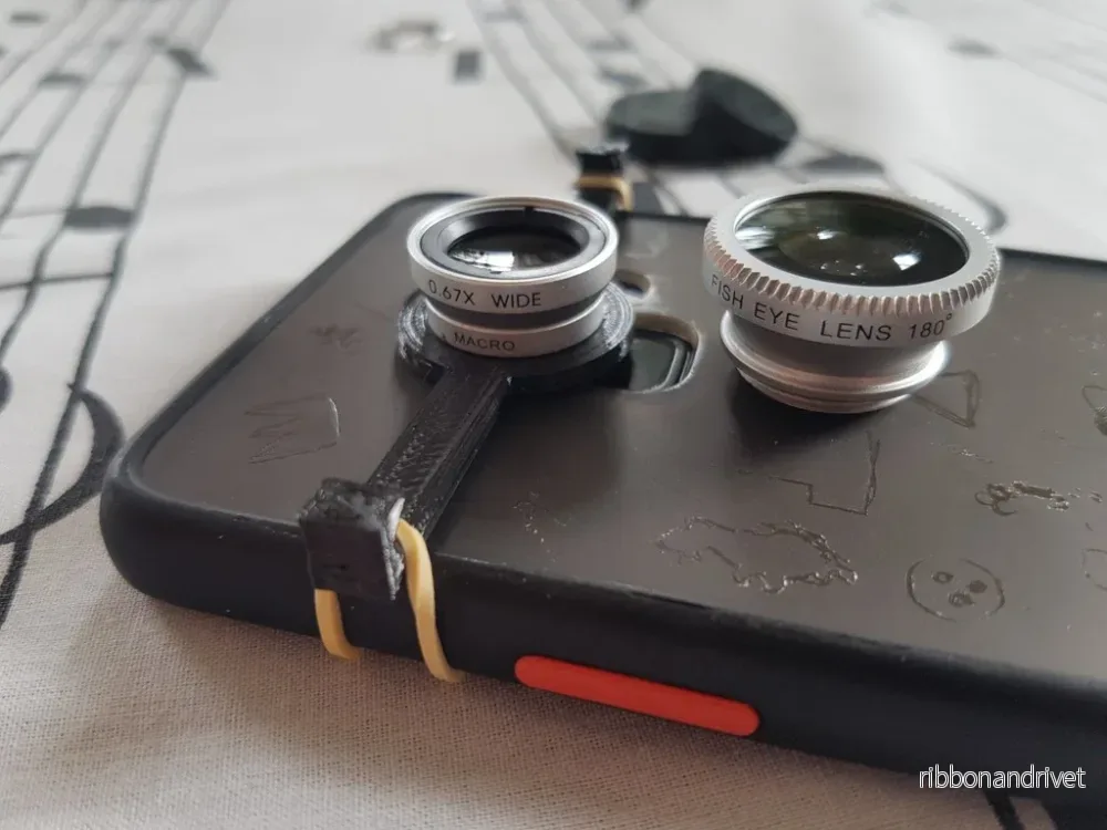 Universell 3-i-1-linshållare för smartphone - flexibel montering - Bild 2