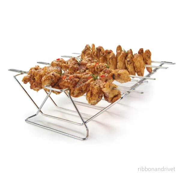 Multihållare med grillspett Multihållare med grillspett