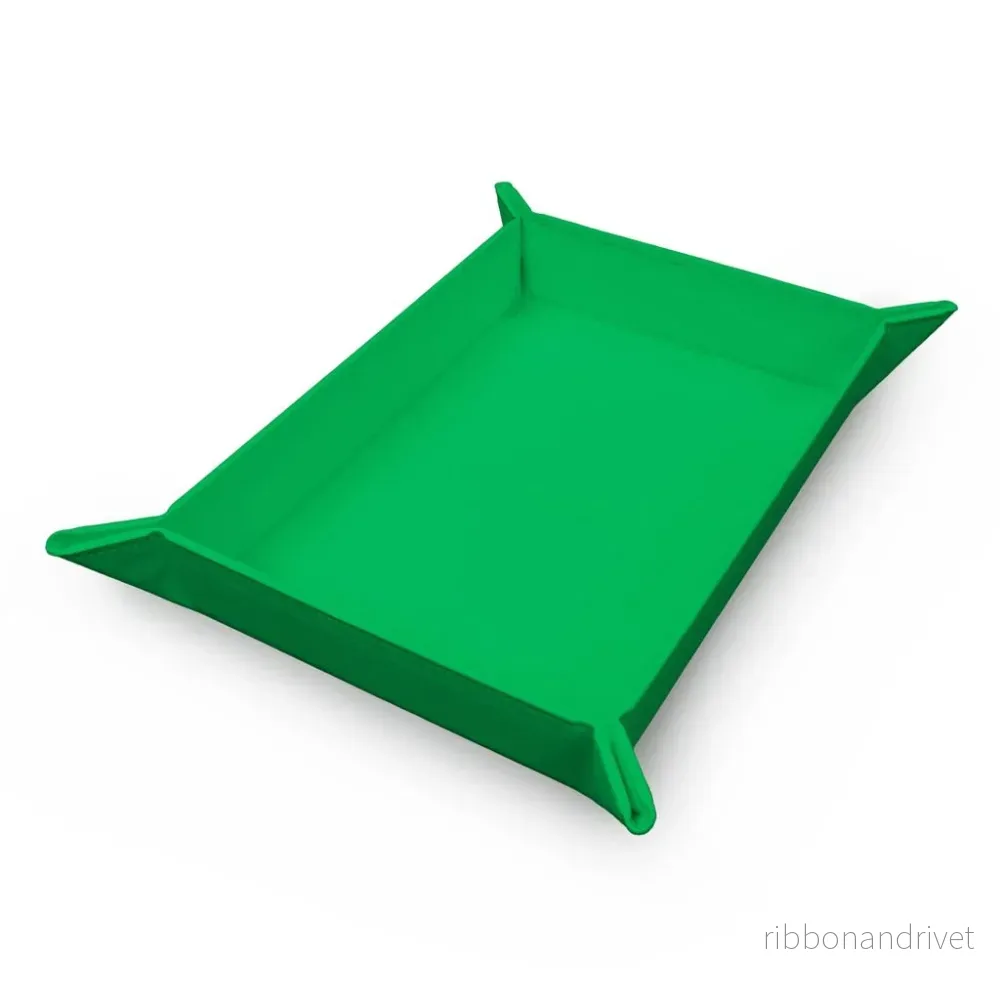 UP – Vivid Magnetic Foldable Dice Tray: Grön UP – Vivid Magnetic Foldable Dice Tray: Grön