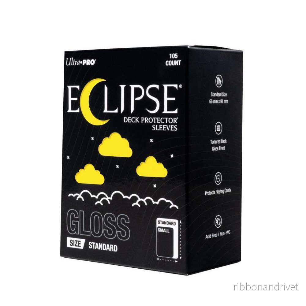 ECLIPSE® Gloss Standard DECK PROTECTOR® Sleeves: Lemon Yellow – 105 st