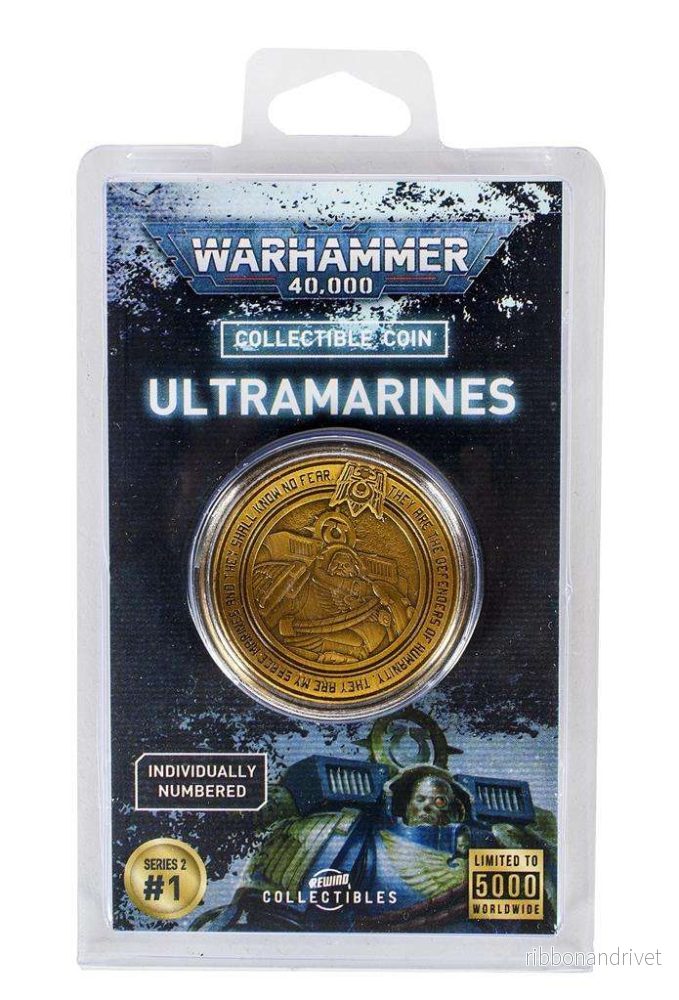Warhammer 40,000 – Samlarmynt – Ultramarines