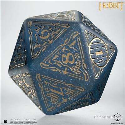 The Hobbit Spindown D20 - Aether TCG Jumbo-tärning - Bild 2
