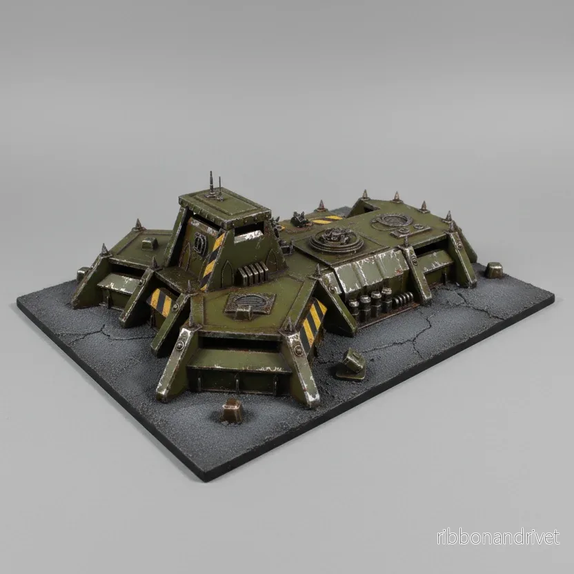 Command HQ Strategiskt Terräng för Wargaming - Bild 3
