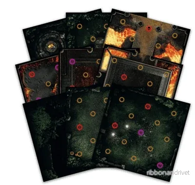 Dark Souls: Brädspel – Darkroot Basin och Iron Keep Tile Set Dark Souls: Brädspel – Darkroot Basin och Iron Keep Tile Set