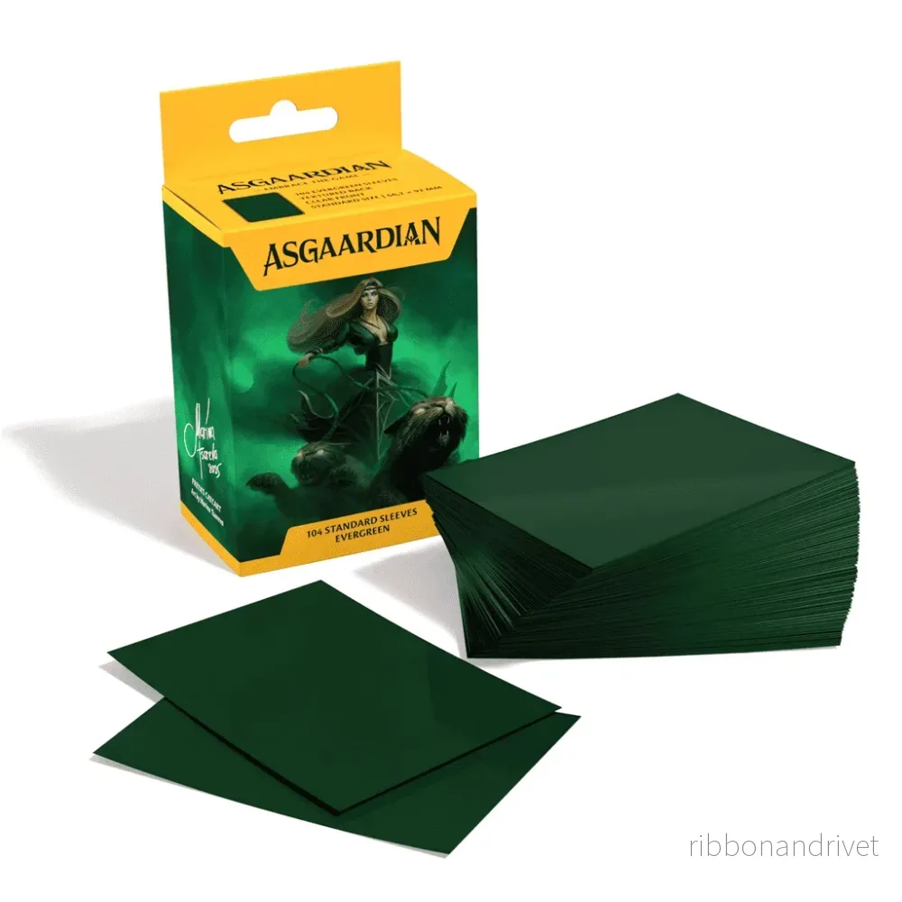 Asgaardian Sleeve – Evergreen Standardkortskydd Asgaardian Sleeve – Evergreen Standardkortskydd