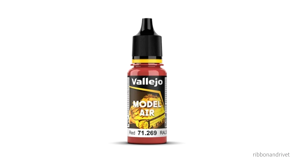 Vallejo - Model Air / Färg - Röd RAL3000