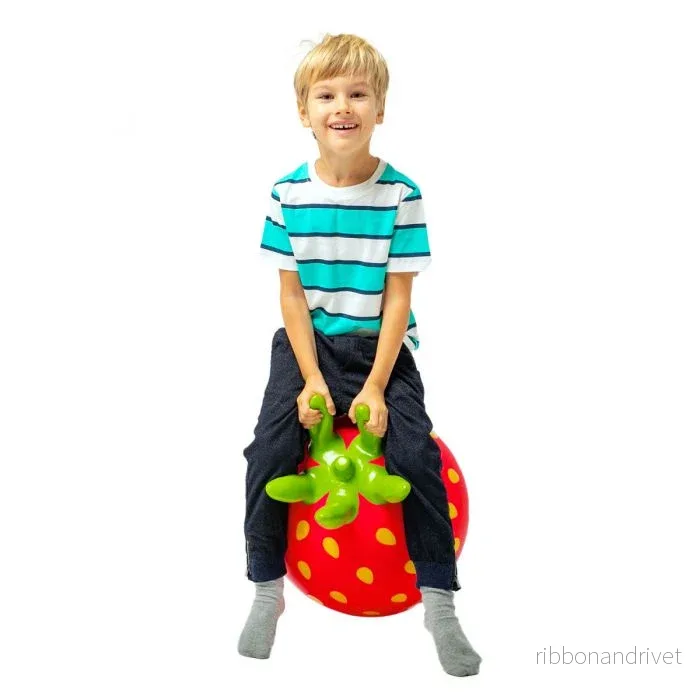 Hoppboll "My First JUMPY" – Jordgubbe - Bild 2