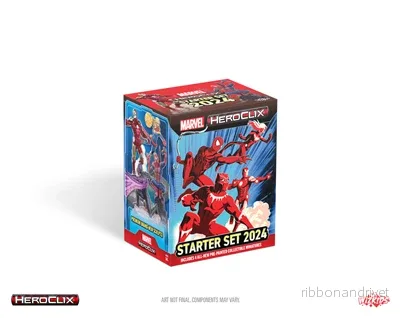 Marvel HeroClix: Starter Set 2024 – Din väg till superhjälteäventyr! Marvel HeroClix: Starter Set 2024 – Din väg till superhjälteäventyr!