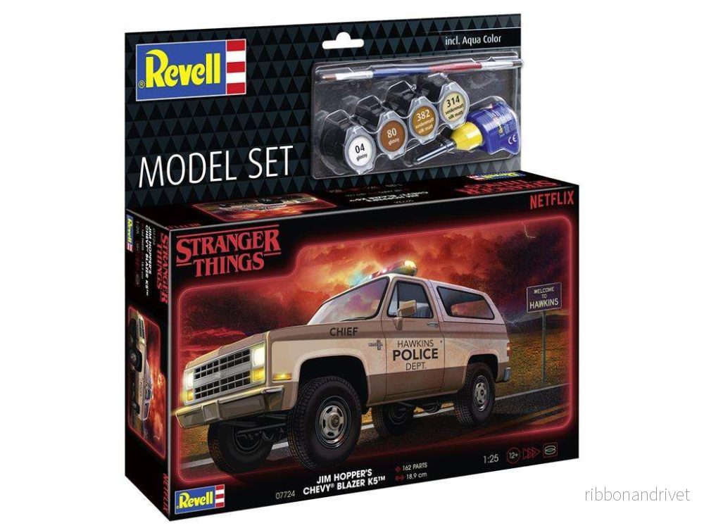 Revell: Modellset ”Stranger Things” Chevrolet K5 Blazer