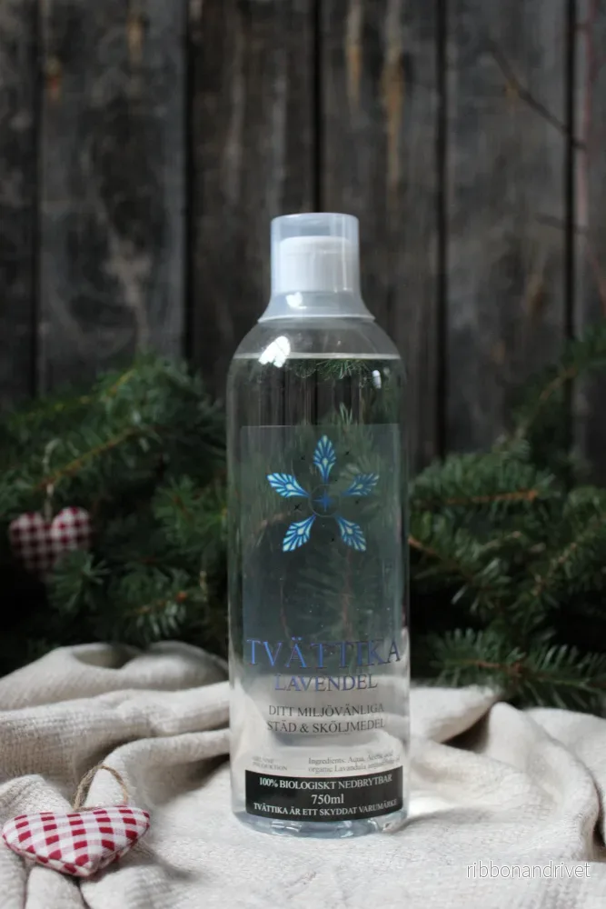 Tvättika™ 750 ml – miljövänligt städ- och sköljmedel