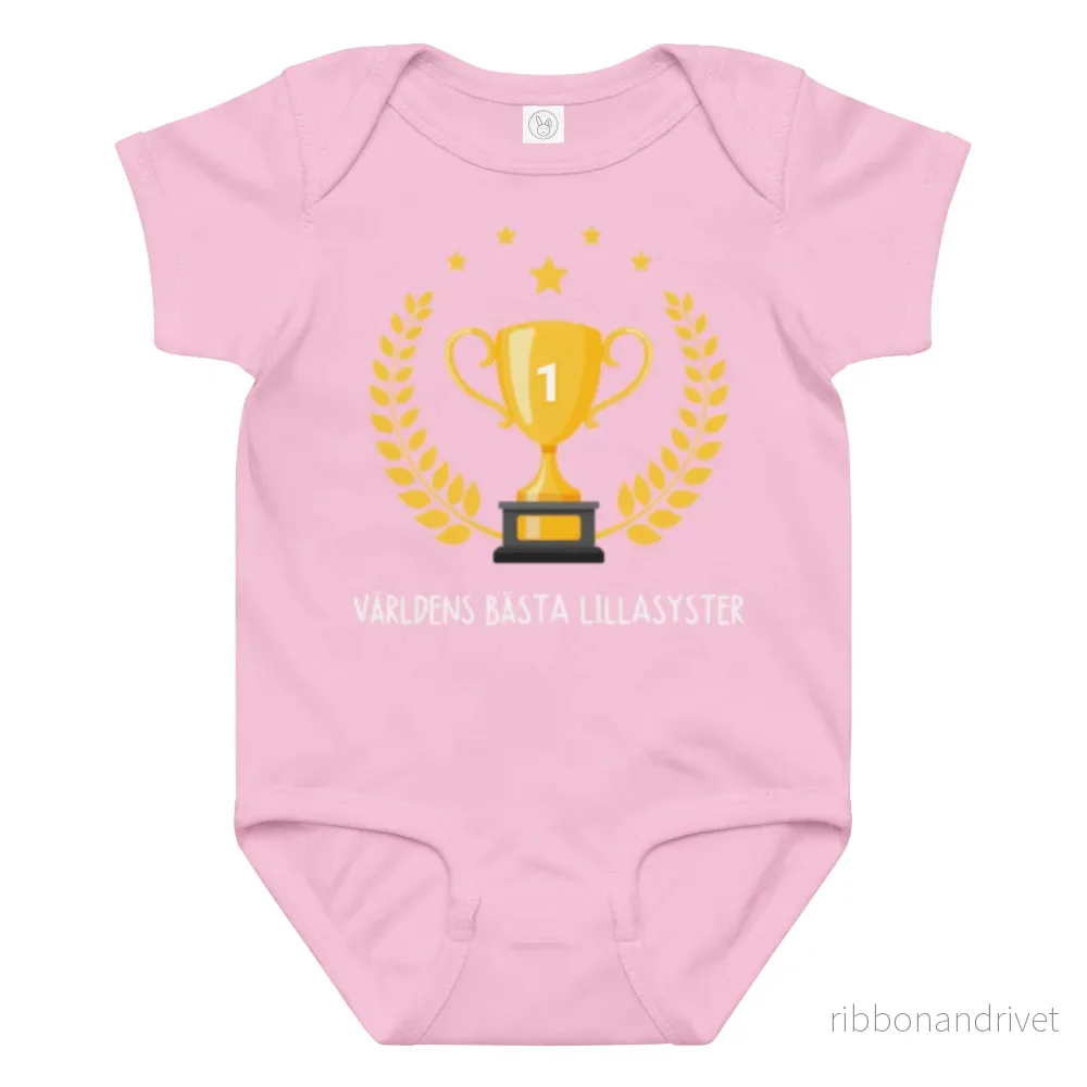 Världens Bästa Lillasyster Body – Trophy Världens Bästa Lillasyster Body – Trophy