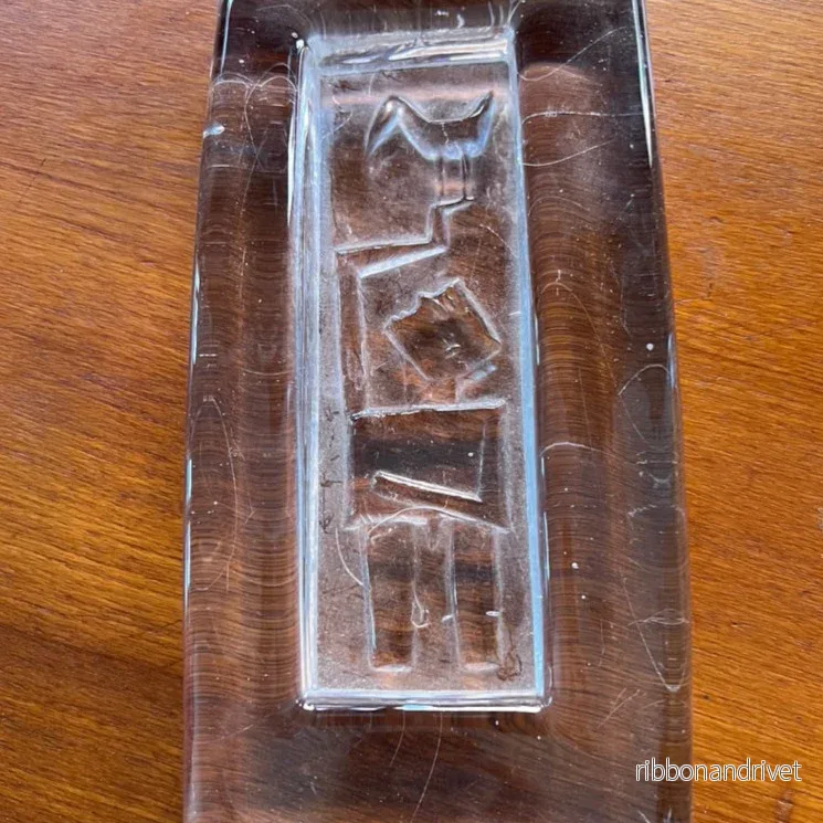 Höglunds glasrelief från Kosta Boda - Bild 2
