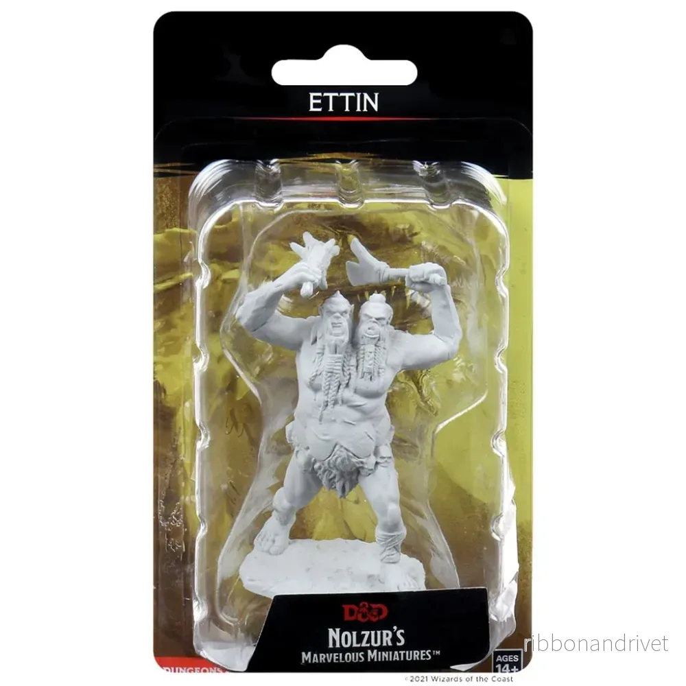 D&D Nolzur’s Marvelous Miniatures: Ettin D&D Nolzur’s Marvelous Miniatures: Ettin