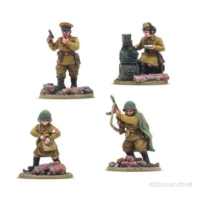Bolt Action - Sovjetisk Infanteri HQ