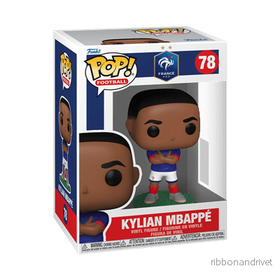 Funko POP Fotboll: Frankrike – Kylian Mbappé Funko POP Fotboll: Frankrike – Kylian Mbappé