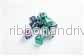 Gamegenic Galaxy Series - Aurora D6 Tärningsset 16 mm (12 st) - Bild 3