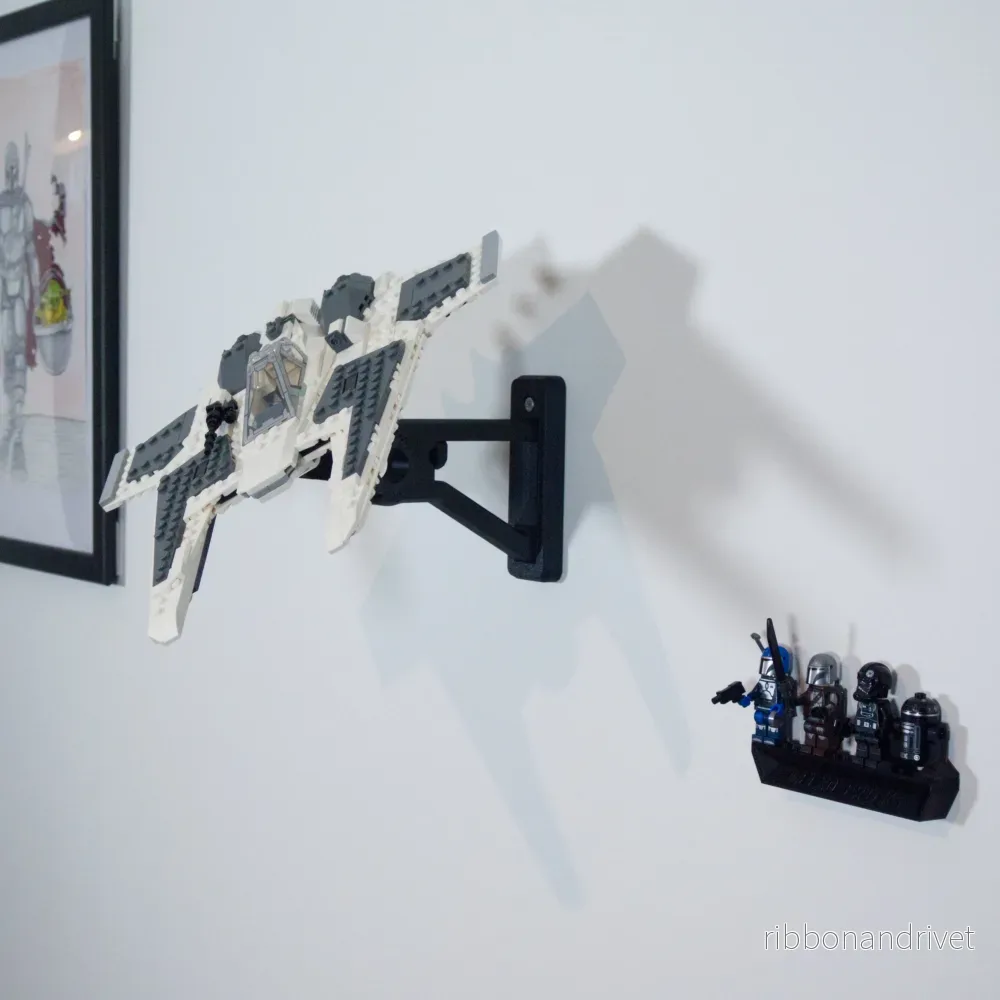 Väggfäste för Tie Interceptor och Fang Fighter