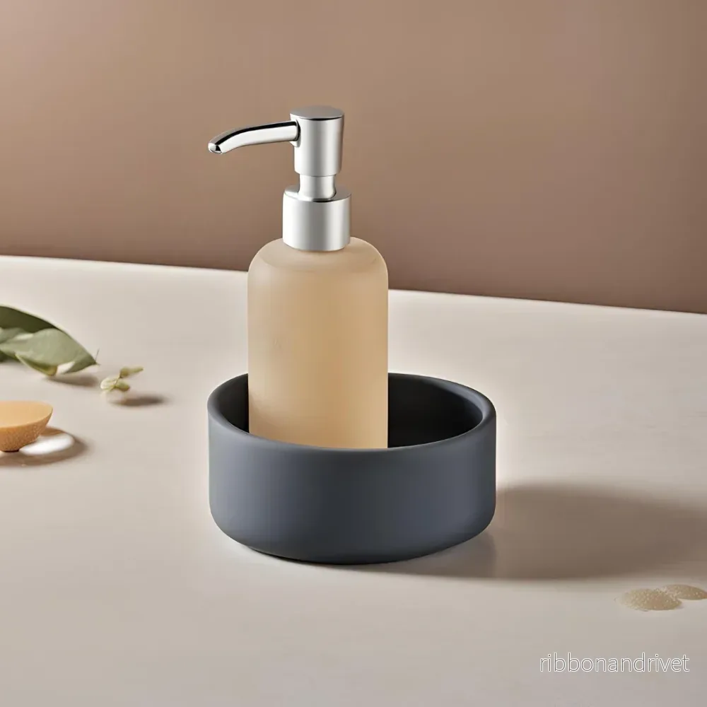 Minimalistisk tvålkopp till badrum och kök Minimalistisk tvålkopp till badrum och kök