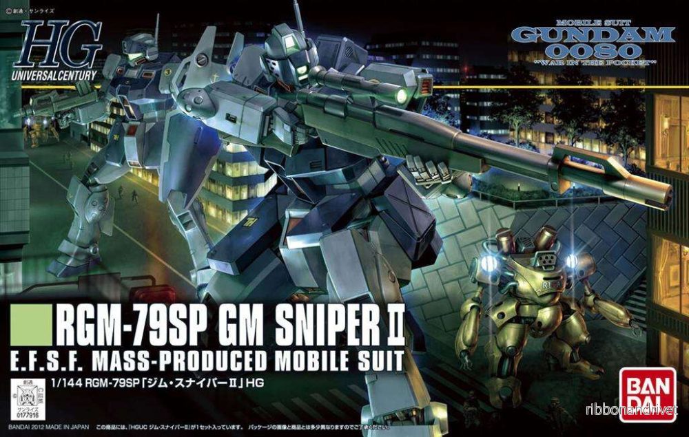 Gundam HGUC 1/144 High Grade Universal Century – GM Sniper II