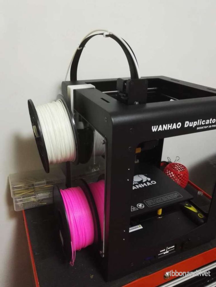 WANHAO DUPLICATOR 6 Hållare för filamentrör och spolar Praktisk kabelhantering WANHAO DUPLICATOR 6 Hållare för filamentrör och spolar Praktisk kabelhantering