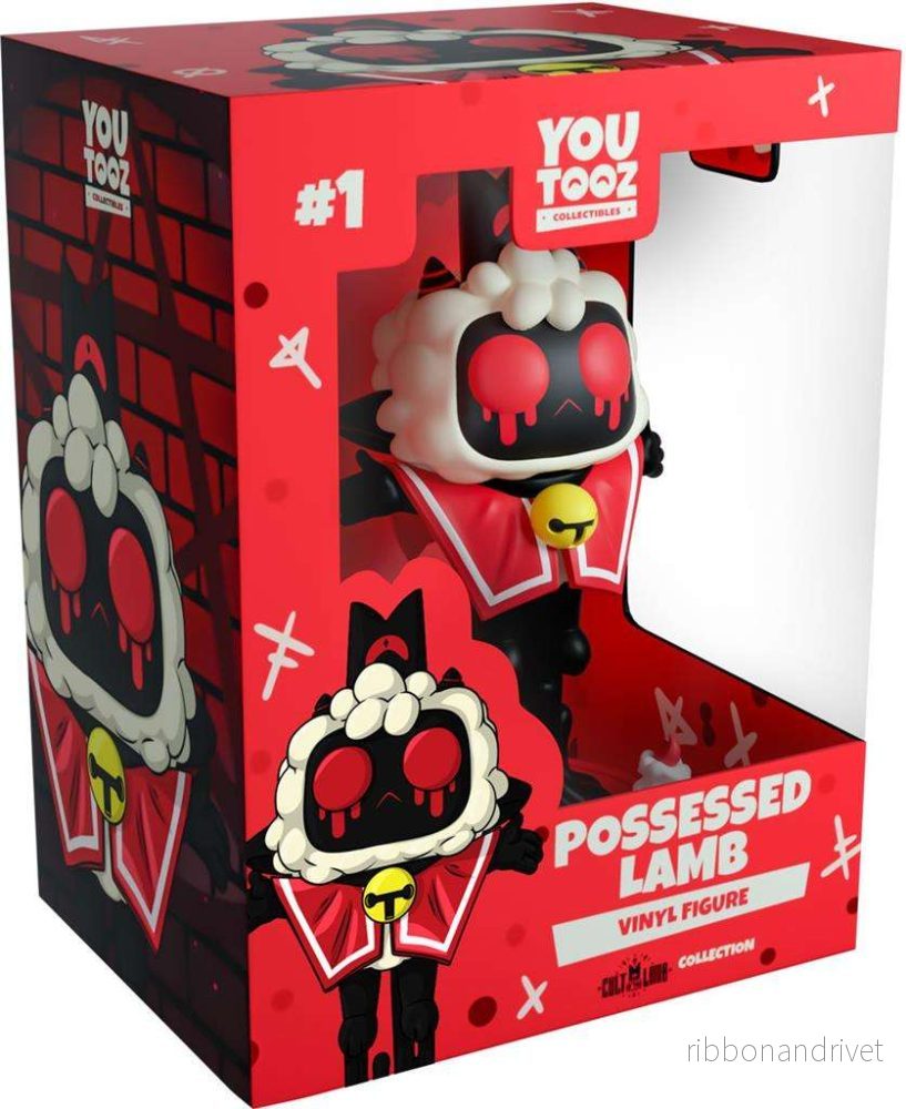 Youtooz: Cult of The Lamb – Possessed Lamb Figur